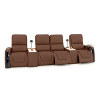 Apex CoolZeroᵀᴹ Console Table Italian Leather Home Theater Seats