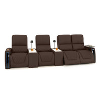 Apex CoolZeroᵀᴹ Console Table Italian Leather Home Theater Seats