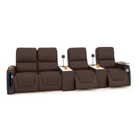 Apex CoolZeroᵀᴹ Console Table Italian Leather Home Theater Seats