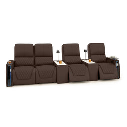 Apex CoolZeroᵀᴹ Console Table Italian Leather Home Theater Seats