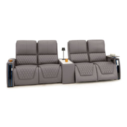 Apex CoolZeroᵀᴹ Console Table Italian Leather Home Theater Seats
