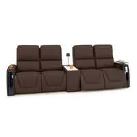 Apex CoolZeroᵀᴹ Console Table Italian Leather Home Theater Seats