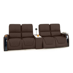 Apex CoolZeroᵀᴹ Console Table Italian Leather Home Theater Seats
