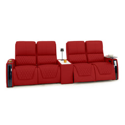Apex CoolZeroᵀᴹ Console Table Italian Leather Home Theater Seats
