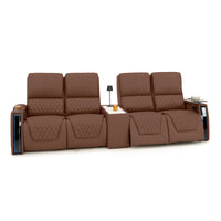 Apex CoolZeroᵀᴹ Console Table Italian Leather Home Theater Seats