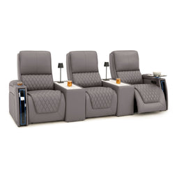 Apex CoolZeroᵀᴹ Console Table Italian Leather Home Theater Seats