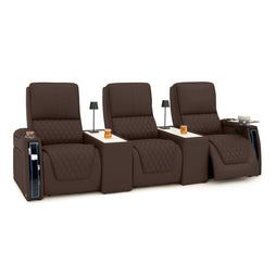 Apex CoolZeroᵀᴹ Console Table Italian Leather Home Theater Seats