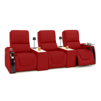 Apex CoolZeroᵀᴹ Console Table Italian Leather Home Theater Seats