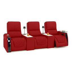 Apex CoolZeroᵀᴹ Console Table Italian Leather Home Theater Seats