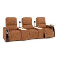 Apex CoolZeroᵀᴹ Console Table Italian Leather Home Theater Seats