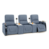 Apex CoolZeroᵀᴹ Console Table Italian Leather Home Theater Seats