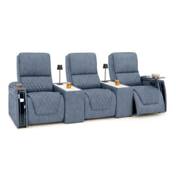 Apex CoolZeroᵀᴹ Console Table Italian Leather Home Theater Seats