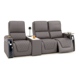 Apex CoolZeroᵀᴹ Console Table Italian Leather Home Theater Seats