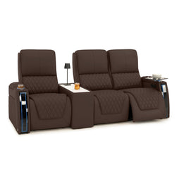 Apex CoolZeroᵀᴹ Console Table Italian Leather Home Theater Seats