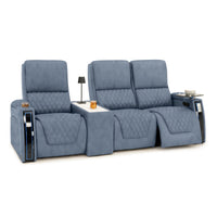 Apex CoolZeroᵀᴹ Console Table Italian Leather Home Theater Seats