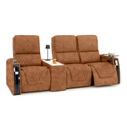 Apex CoolZeroᵀᴹ Console Table Italian Leather Home Theater Seats