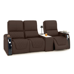 Apex CoolZeroᵀᴹ Console Table Italian Leather Home Theater Seats