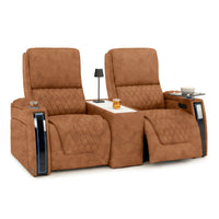 Apex CoolZeroᵀᴹ Console Table Italian Leather Home Theater Seats