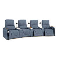 Apex CoolZeroᵀᴹ Wedge Console Italian Leather Home Theater Seats