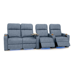 Monterey CoolZeroᵀᴹ Italian Leather Home Theater Seating