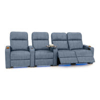 Monterey CoolZeroᵀᴹ Italian Leather Home Theater Seating