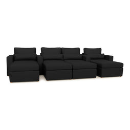 Wilshire Home Theater Modular Chaise Sofa
