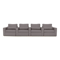 Wilshire Home Theater Modular Chaise Sofa