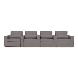 Wilshire Home Theater Modular Chaise Sofa