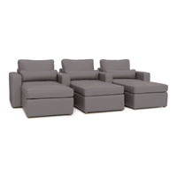 Wilshire Home Theater Modular Chaise Sofa