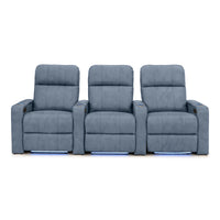 Monterey CoolZeroᵀᴹ Italian Leather Home Theater Seating