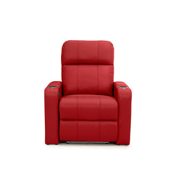 Monterey CoolZeroᵀᴹ Italian Leather Home Theater Seating Single Recliner