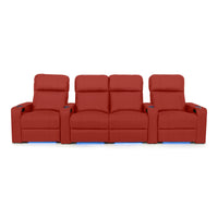 Julius Italian Leather Big & Tall Home Theater Seats