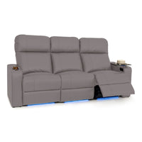 Julius Italian Leather Big & Tall Home Theater Seats