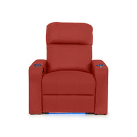 Julius Big & Tall Home Theater Seating Single Recliner