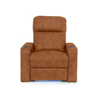 Julius Big & Tall Home Theater Seating Single Recliner