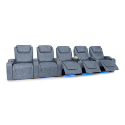 Pantheon Italian Leather Big & Tall Home Theater Seating