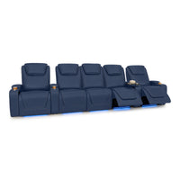 Pantheon Italian Leather Big & Tall Home Theater Seating