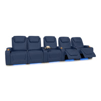 Pantheon Italian Leather Big & Tall Home Theater Seating