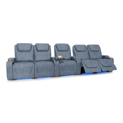 Pantheon Italian Leather Big & Tall Home Theater Seating