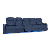 Pantheon Italian Leather Big & Tall Home Theater Seating