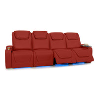 Pantheon Italian Leather Big & Tall Home Theater Seating