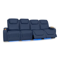 Pantheon Italian Leather Big & Tall Home Theater Seating