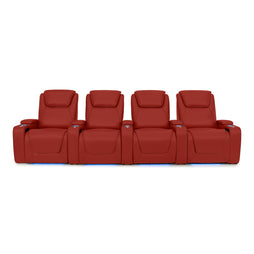 Pantheon Italian Leather Big & Tall Home Theater Seating