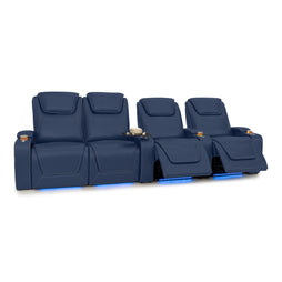 Pantheon Italian Leather Big & Tall Home Theater Seating