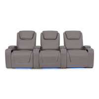Pantheon Italian Leather Big & Tall Home Theater Seating