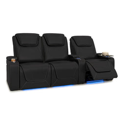 Pantheon Italian Leather Big & Tall Home Theater Seating