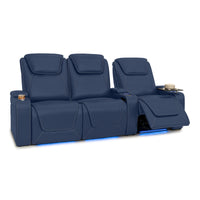 Pantheon Italian Leather Big & Tall Home Theater Seating