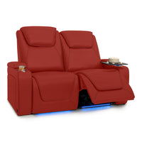 Pantheon Italian Leather Big & Tall Home Theater Seating