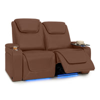 Pantheon Italian Leather Big & Tall Home Theater Seating