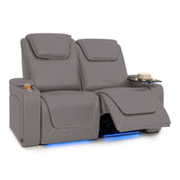 Pantheon Italian Leather Big & Tall Home Theater Seating